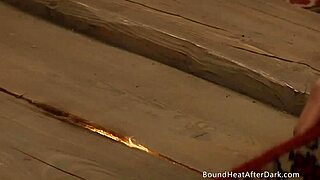 voyeur watching lesbian mistress inspecting naked slave