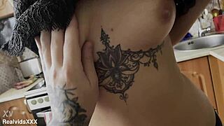 Soldier bangs army mate's wife with intense action