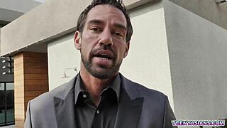 Tiny Asian Teen Gets Strapon Threesome Punishment