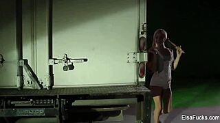 elsa jean fucks a masked stranger in the dark