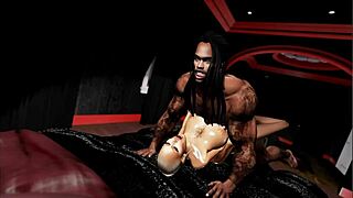 i'm chanel, interviewing count dickcula in this promo.