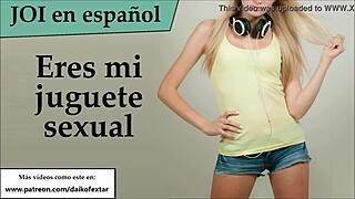 Slave Follows Maid's Jerk Off Instructions in BDSM.