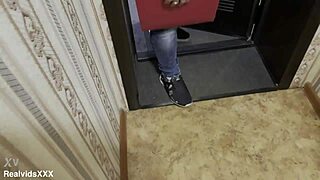 Soldier bangs army mate's wife with intense action