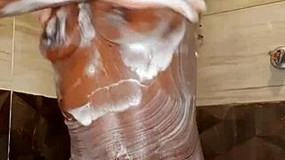 Sexy Black Whore Masturbates With Toys, Clothes Ripped, Getting Wet