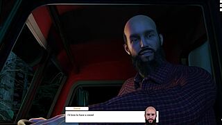 Redhead rides monster cock on holiday midnight ride