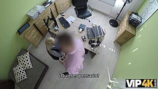 Vip4k sweet girl gives pussy to agent 😈