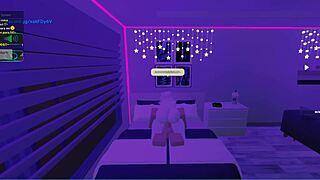 mi conejita rebota su enorme culo en mi verga l roblox 1