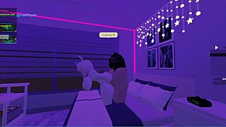 mi conejita rebota su enorme culo en mi verga l roblox 1