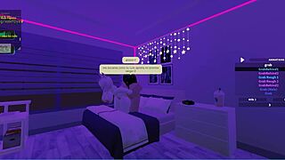 mi conejita rebota su enorme culo en mi verga l roblox 1