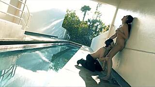 anastasia black craves cock in stockings and fishnets, hiding it from her rents completely