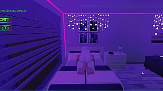 mi conejita rebota su enorme culo en mi verga l roblox 1