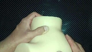 candy everywhere, bent over in all positions for deep creampie! 😍