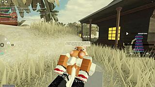 Check out this deepthroat and anal action with ebony and blonde