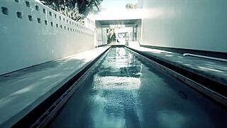 anastasia black craves cock in stockings and fishnets, hiding it from her rents completely