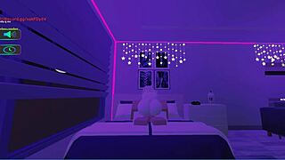 mi conejita rebota su enorme culo en mi verga l roblox 1