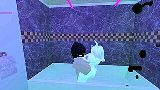 mi conejita rebota su enorme culo en mi verga l roblox 1