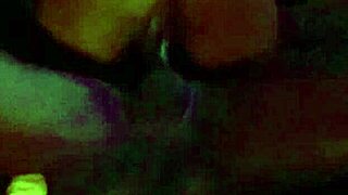 Sucking and Riding Big Black Cock Hard! Tight Pussy Spread Wide!