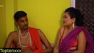 Young Raja Babu Enjoys His Beautiful Maid in Chamber With Intense Action.