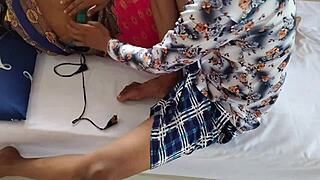 hot indian devar bhabhi sex unfolds with deepthroat and monster cock riding. big tits bounce during orgasm.