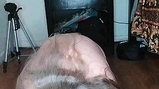 MORNING YOGA WITH HOT MILF GETS STEAMY FAST!