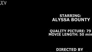 Whoa, Alyssa Bounty goes balls deep in anal 1on1 with huge gapes! 😲