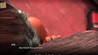 big tits bounce in cute outfit, tits?