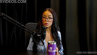 Alice vasconcelos and tifany rocha compilation in sheer red lingerie