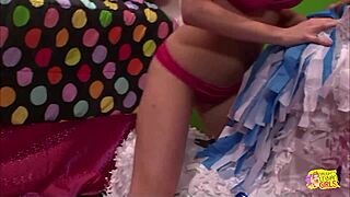 two naughty lesbians lick wet pussies to end boredom 😏