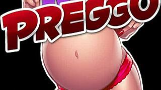 Pregnant Janetta Sucks Cock and Swallows Cum for Lunch