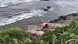 damn, banged a hot blonde i met at the beach 😍