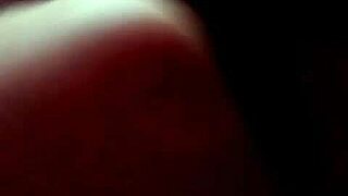 White milf in crossdressing engages in intense fucking session.