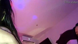 omg, my slut wife got drilled by shemale and me together! 😱