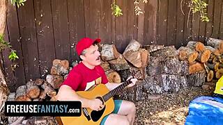 Sharing My Girlfriend in an Outdoor Foursome Fantasy