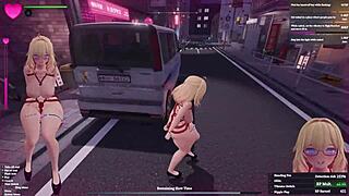 Secret Flasher Manaka drives me wild in this final drone mission anime game