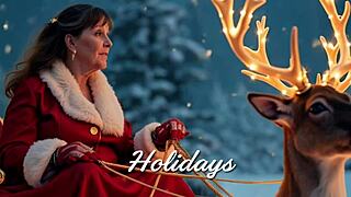 Granny Catwoman licks my wet pussy passionately