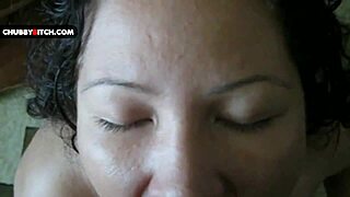 sensual oral with facial from young chubby cumslut