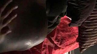 I can't believe this Haitian queen is moaning so loud.