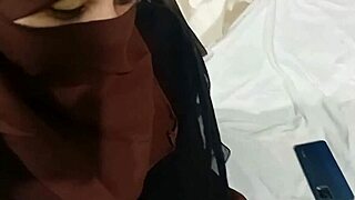 HOT MUSLIM SISTER-IN-LAW GETS FUCKED BY STEPBROTHER ON BED