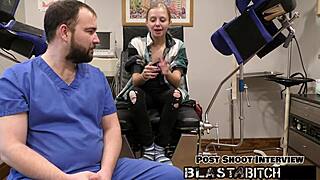 Ava Sirens Gets Doggystyle Fucked Backstage