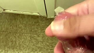 Amateur Solo Girl Masturbates With Condom For Intense Orgasm