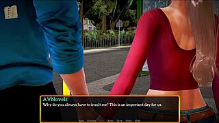 Hey, check out my new family game with the blonde