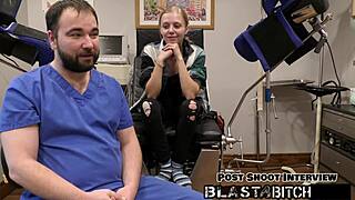 Ava Sirens Gets Doggystyle Fucked Backstage