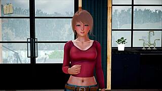 Hey, check out my new family game with the blonde