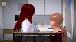 Hey, check out my new family game with the blonde