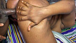 Bent Over and Caught Unaware, He Fucks Me Roughly in Doggy Style with My Wet Pussy Moaning.