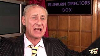 This blonde LOVES IT when an old guy shows her ANAL tricks!