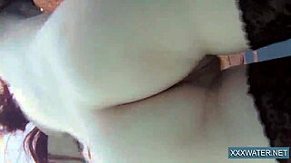 I'm the hot Hungarian teen Petra in the pool, hairless and shaved for underwater fun. Big tits bouncing.