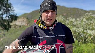 the blonde with bubble butt in thong at the beach party gets a monster cock.