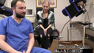 Ava Sirens Gets Doggystyle Fucked Backstage