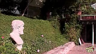 cheating husband surprises busty blonde with outdoor encounter she'll never forget